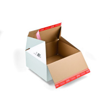 ColomPac cardboard box CP155.155 double self-sealing 18,4 x 14,9 x 12,7 cm