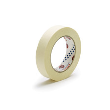 Masking tape 2,5cm x 50m with natural rubber adhesive
