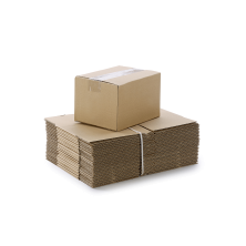 Cardboard box 38,5 x 21 x 25,5/22/15 cm