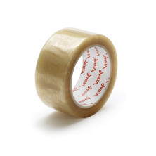 Packaging tape PP brown 4,8cm x 66m with natural rubber adhesive