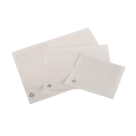 Document enclosed envelope label C5 23 x 16 cm blanco