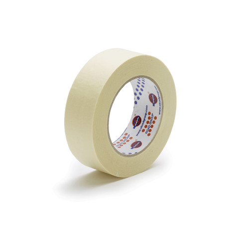 Masking tape 3,8cm x 50m with natural rubber adhesive