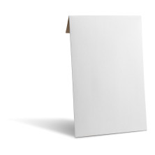 Kartonkikuori KK0 valkoinen 15 x 26 cm tarrasuljennalla