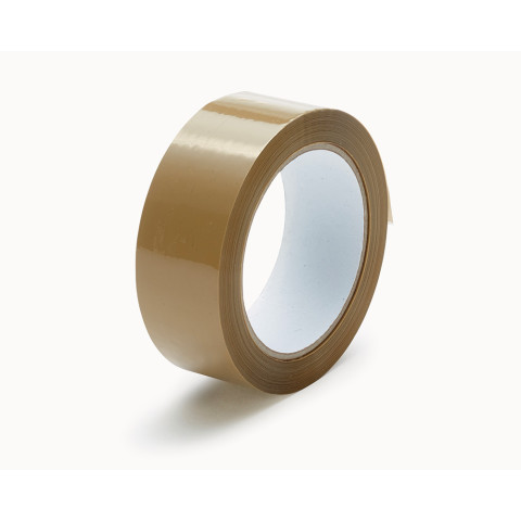 Pakkausteippi PP ruskea 5cm x 66 m akryyliliimalla